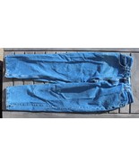 Canyon River Blues Men&#39;s 33x32 Loose Fit Medium Wash Blue Jeans EUC - £23.69 GBP