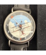 Vintage Bon Ton Plane 34mm Quartz Men&#39;s Watch Works Great See Video - $216.57 CAD