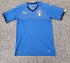 PUMA Italy National Team Jersey Boys Youth Medium Home Kit 18/19 - £21.85 GBP