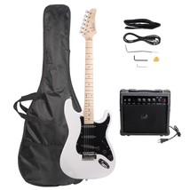 39" Full Size Electric Guitar For Beginner 6 String With 20W Amp - £104.61 GBP