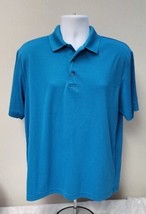 PRO TOUR &quot;Airplay&quot; Short Sleeved Golf Polo in Blue  Mens  Size: L - $11.87