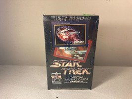 NOS Vintage 1991 Impel Star Trek Series 2 Trading Card Box - £15.68 GBP