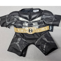 Build A Bear DC Comics Batman Costume Dark Knight Rises Uniform Black - £10.34 GBP