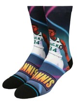 Stance Mens Medium Shoe Size 6-8.5 Fast Break Giannis Antetokounmpo Crew... - $15.68