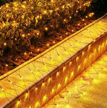 Brightown 360 LED Net String Lights 12FT Warm White Mesh for Bushes Decor - $312.13 MXN