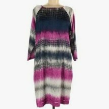 Kenneth Cole 3/4 Tie Dye Party Sheath Dress Size S - £35.77 GBP