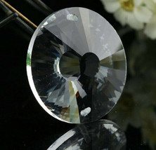 12Pcs 1/2Hole Crystal Prism Bead Crystal Chandelier Hanging Pendant Wedd... - £17.81 GBP