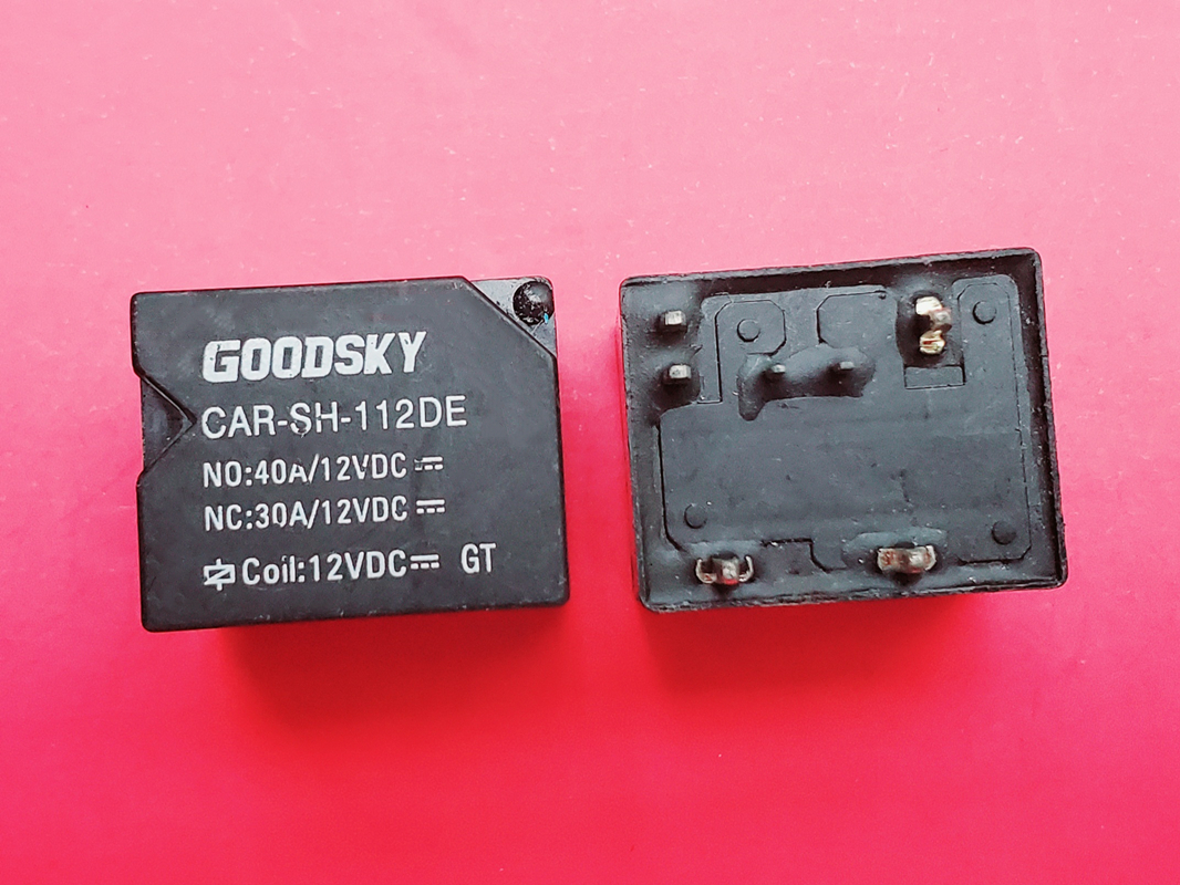 CAR-SH-112DE, Coil 12VDC Relay, GOODSKY Brand New!! - $9.75