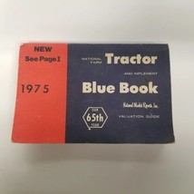 1975 National Farm Tractor &amp; Implement Blue Book Valuation Guide, Many B... - £14.20 GBP