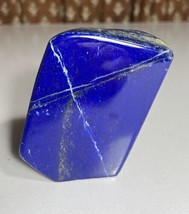 440gm Self Standing Geode Lapis Lazuli Lazurite Free form tumble Crystal - £50.84 GBP