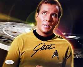 William Shatner Autographed Signed 8x10 Star Trek Photo Captain Kirk Jsa Cert - £141.21 GBP