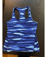 Athleta Blue Stripe top size SM - $13.00