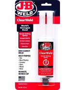J-B Weld ClearWeld Quick Setting CLEAR Epoxy glass jewelry GLUE Adhesive... - $32.11