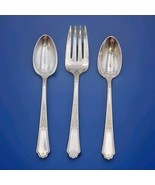 1847 Rogers Bros Ancestral Flatware Silverware Set 3 Pcs 2 Spoon &amp; Servi... - $738.59 MXN