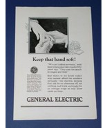 General Electric National Geographic Magazine Ad Vintage 1924 - $14.99