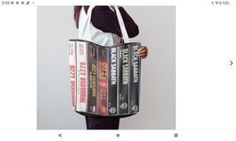 Ozzy Osbourne Cassette Tape Tote - $616.50 MXN