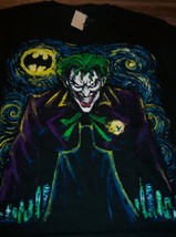 Awesome Batman Joker Dc Comics Pop Art Van Gogh Style T-Shirt Small New w/ Tag - £15.66 GBP