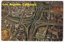 Postcard Freeway System Los Angeles California - $2.96