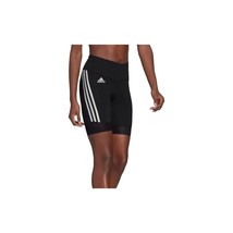 Adidas Women&#39;s Padded Cycling Shorts Black / White Size Medium - £69.98 GBP