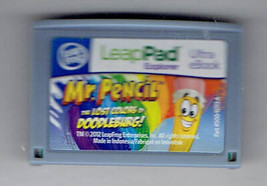 leapFrog Leap pad Explorer Game Cart Mr Pencil The lost Colors Of Doodleburg HTF - $9.60