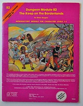 Basic D&amp;D Dungeon Module B2 Keep on the Borderlands Gary Gygax TSR 9034 - £22.54 GBP