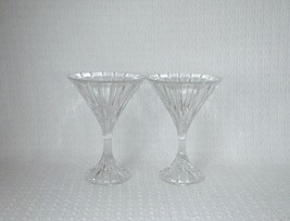 Mikasa  PARK LANE Martini Glasses Goblets ~ Pair - $49.49