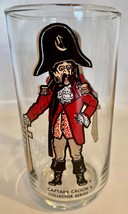 McDonalds Collector Series Drinking Glass ~ CAPTAIN CROOK ~ Vintage Mid ... - £4.73 GBP