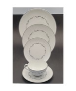 Royal Doulton China Coronet #H4947 5 Piece Place Setting England Vintage - $45.25