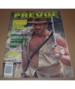 MEDIA SCENE PREVUE MAGAZINE 1984  HARRISON FORD INDIANA JONES, DUNE, STA... - $376.79 MXN