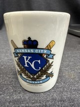 MLB Kansas City Royals Ceramic 2 oz Shot Glass by Hunter - £8.70 GBP