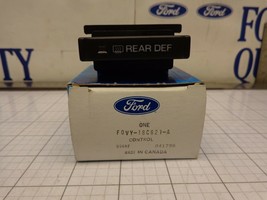 FORD NOS F0VY-18C621-A Rear Window Defrost Control Switch Many 90-94 Lincoln - $39.65