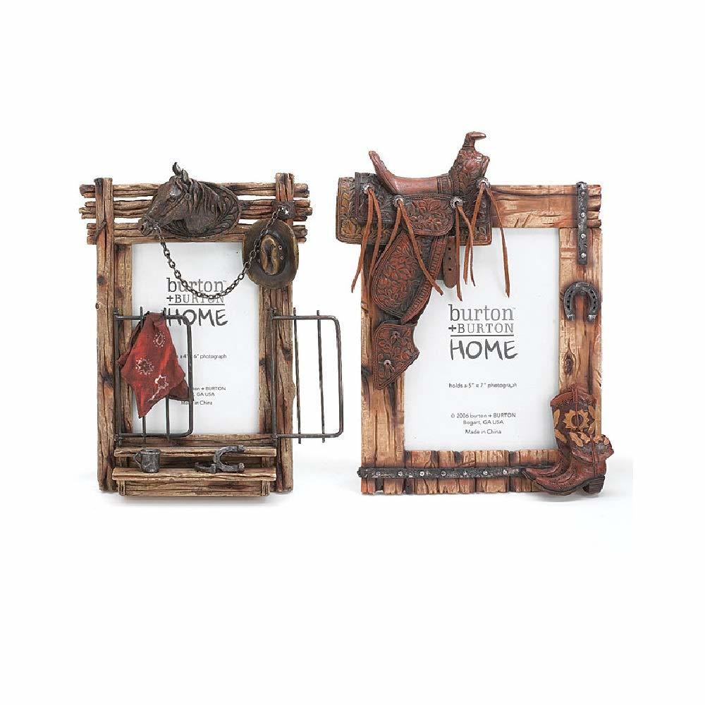 Set of 2 Horse & Western Themed Picture Frame - $50.00
