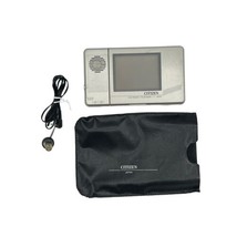 Citizen LCD Tiny TV 06TA-OA Near Mint One Owner Clean with Case &amp; Ear Bu... - £23.49 GBP