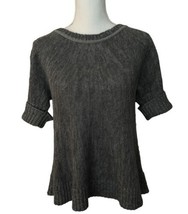 Armani Exchange Mohair Wool Cotton Blend Sweater Gray Women&#39;s M - £14.15 GBP