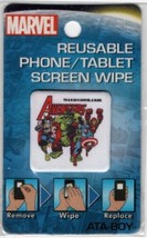 Marvel Comic&#39;s Avengers Group Image Reusable Phone/Tablet Screen Wipe NE... - £2.34 GBP