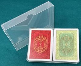 Discounted DA VINCI Persiano 100% Plastic Playing Cards Poker Size Regul... - $7.99