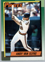 1990 Topps 775 Andy Van Slyke  Pittsburgh Pirates - £1.16 GBP