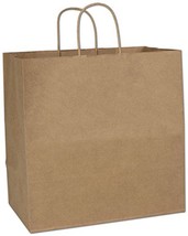 Kraft Paper Shoppers 14 x 10 x 15, 200 Bags - $147.61