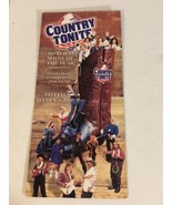 1997 Vintage Country Tonight Travel Brochure Branson Missouri BR11 - $7.91