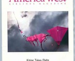 America West Airlines Magazine May 1989 Kiting Takes Flight  - £11.11 GBP