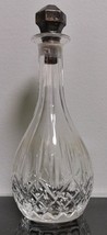 Beautiful Vintage Decanter Teardrop Design Clear Crystal Glass - £29.60 GBP