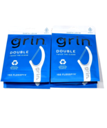2 Pack Grin Double Twice The Clean Earth Lovin Minty 150 Flosspyx - €22,57 EUR
