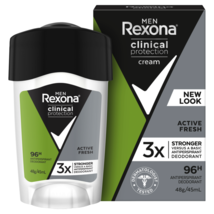 Rexona Men Clinical Protection Active Fresh 45mL - $82.30