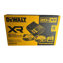 DeWalt DCB205-2CK 20V MAX Li-Ion Battery 2-Pack (5.0 Ah) Starter Kit-NEW - $135.27