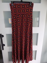 LuLaRoe Maxi Skirt Multi-Color Geometric Design Size XS Women&#39;s NEW - $24.84