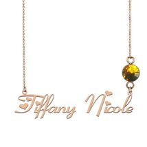 Grace Name Necklace, Ben Name Necklace, Tiffany-Nicole Name Necklace Bes... - £14.21 GBP