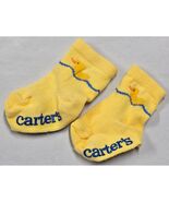 Carter's Baby Yellow Duck Socks Infant Cute Rubber Duckie Ducky 3-6-9 NE... - $21.78