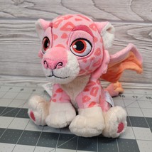 Disney Store Baby Jaquin Estrella Elena Avalor Pink Winged Plush Tiger Leopard - £7.80 GBP