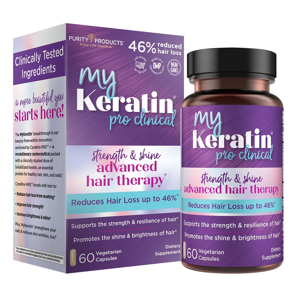 MyKeratin ProClinical Advanced Hair Therapy Reduces Hair Loss  - $59.99