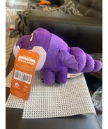 How to Train Your Dragon Rescue Riders Burple 7”Purple RARE plush DreamW... - $444.38 MXN
